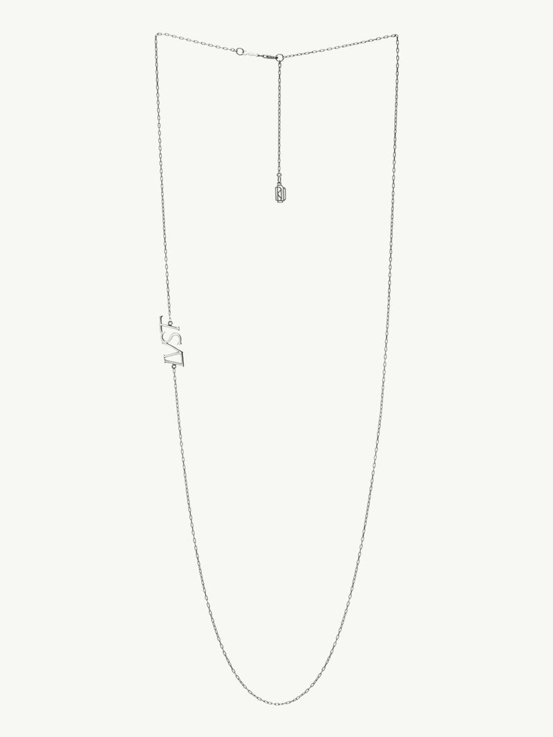 Seven Deadly Sins 'Lust' Pendant Necklace In 18K White Gold